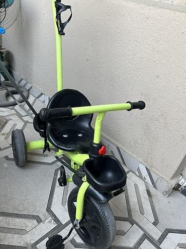 Uşaq üçtəkərli velosiped.2 ay istifade olunub.Unvan Qaracuxur — 2
