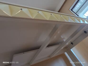 стол на колесиках: Кухонный стол, Б/у, Раскладной, Прямоугольный стол — 4