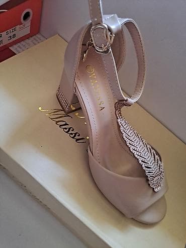 Brend: Vanessa Model: zıncırlı bəzəkli açıq burun sandal Rəng — 1