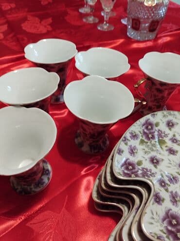 gence qab qacaq: Çay dəsti, 6 nəfərlik — 1