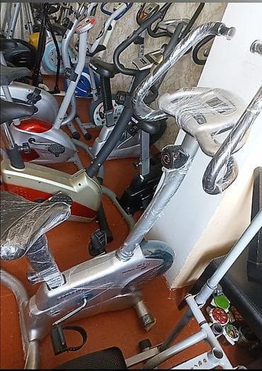 İdman alətləri: Müxtəlif modellərdə velotrenajorlar təklif olunur. Evdə idman etmək — 1