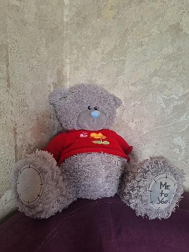 konstruktor oyuncaq: Oyuncaq ayı – “Me to You” (Teddy Tatty Teddy) - Rəng: boz tüklü, mavi — 3