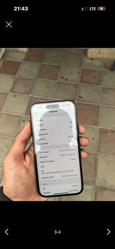 honor 8 s: IPhone 15, 128 GB, Qara, Face ID — 3