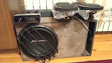 blutuz dinamik: Pioneer Champion Series subwoofe 1600W 500RMS 1 ay işlenib ideal — 2