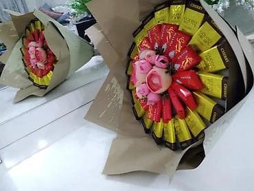 Digər: Her növ gül buketleri yığılır isdeyen buyursun 1gün qabaqca sfariş — 7