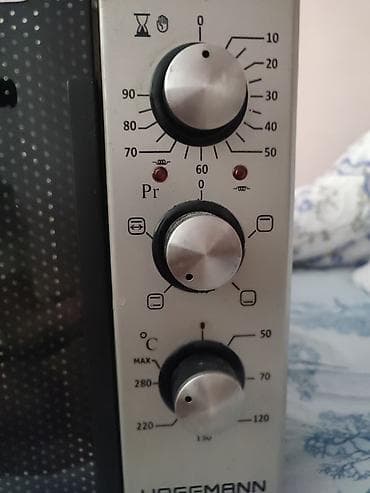 Plitələr və bişirmə panelləri: Duxovka Hoffmann, Elektrik, rəng - Gümüşü, Ayrıca dayanan, İşlənmiş — 5