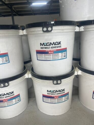 yapışdırıcı: Ağ rəngli qablaşdırmada təqdim olunan bu "Hotmelt" yapışdırıcı sənaye — 3