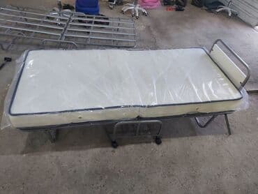 купить раскладушку в баку: Новый, Раскладушка с матрасом — 2