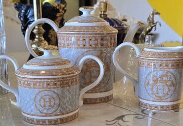 Çay dəsti, rəng - Qızılı, Farfor lalafo.az -da Çay dəsti, rəng - Qızılı, Farfor