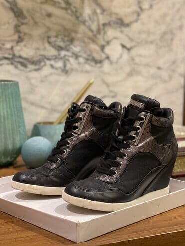 brend qadin ayaqqabilari: Ölçü: 38, rəng - Qara, İşlənmiş — 3