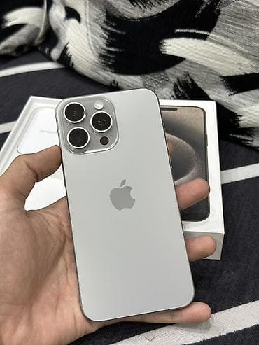 iphone 13 pro max kreditle: IPhone 15 Pro, 256 GB, Natural Titanium, Face ID — 1