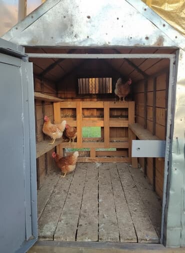 yarasa yuvasi qiymeti: Hündürlüyü 1.25m Uzunluğu 1.28m Eni 0.87m Təsvir: - Sinklənmiş metal — 1