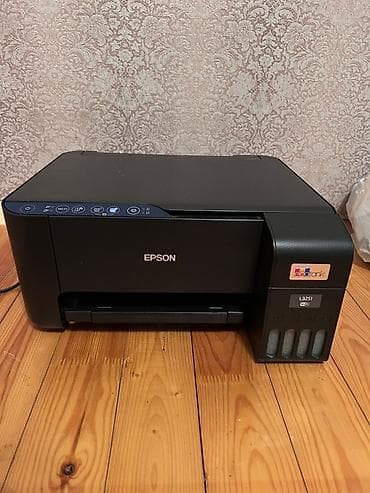 naxtel elaqe: Təcili satılır!! epson l 3251 printer 4 rəngli mürəkkəb — 1
