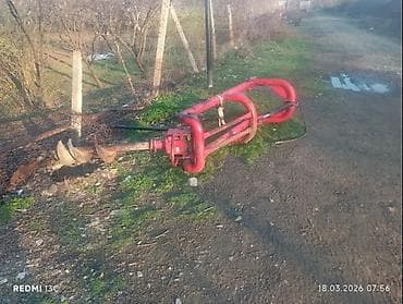 Traktor üçün torpaq burgusu (quyuboran) qoşqu avadanlığı - 3 nöqtəli