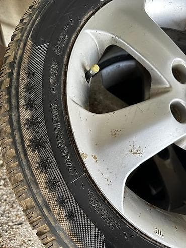təker: İşlənmiş Disk təkər Hyundai 205 / 55 / R 16, 5 Boltlu — 8