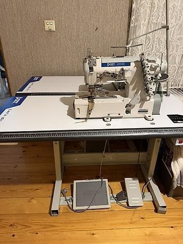Elektronika: Tikiş maşını Overlok, 5 saplı, Ünvandan götürmə — 2