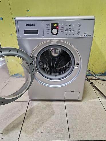 tikis maşınları sederek: Paltaryuyan maşın Samsung, 6 kq, İşlənmiş, Avtomat, Qurutma var, Kredit yoxdur, Ödənişli çatdırılma — 3