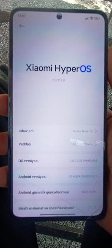 irşad poco x3 pro: Redmi smartfon Xüsusiyyətlər: - Arxa kameralar: çoxsensorlu sistem — 7
