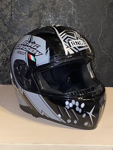 Мототранспорт: RNG Division tam üzlü motosiklet dəbilqəsi - Model: RNG Division Team — 3