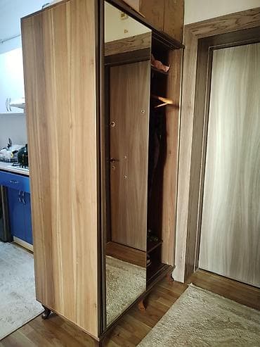 1 qapı, Güzgülü, Qəhvəyi, Kupe, Düz dolab