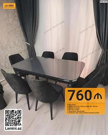 kohnə stul: Masa Dəsti – La Mini - Açılan mexanizmlə masa - Ölçülər: açıq 90×200 — 1