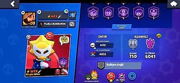 pre workout: Brawl Stars hesabı – yüksək trofeyli və tam kolleksiya - Kupa yolu — 3