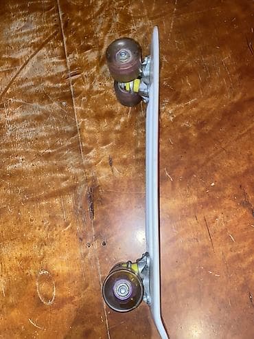 skateboard satışı: Plastik kruizer skeytbord – Shark dizaynı - Gövdə: yüngül və möhkəm — 3