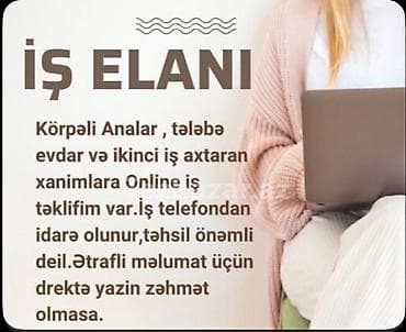 İş axtarıram (rezümelər): Çağrı mərkəzi operatoru tələb olunur, Yalnız qadınlar üçün, İstənilən yaş, Təcrübəsiz — 1