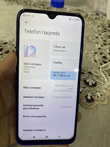 redmi note 10s: Redmi Note 8, 64 GB, rəng - Mavi, İki sim kartlı — 4