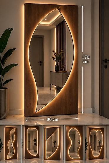 led h 7: Güzgü Divar üçün, Dekorativ, Arxa işıqlı — 3