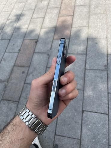 iphone 11 sade: IPhone 12 Pro, 128 GB, Pacific Blue, Face ID — 3