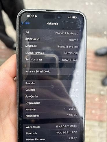 smart tv box: IPhone 15 Pro Max, 256 GB — 1