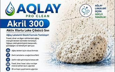 Ağlay, fasad, hasar, sütun və digər daş səthlərdəki çirk, pas, kif və — 1