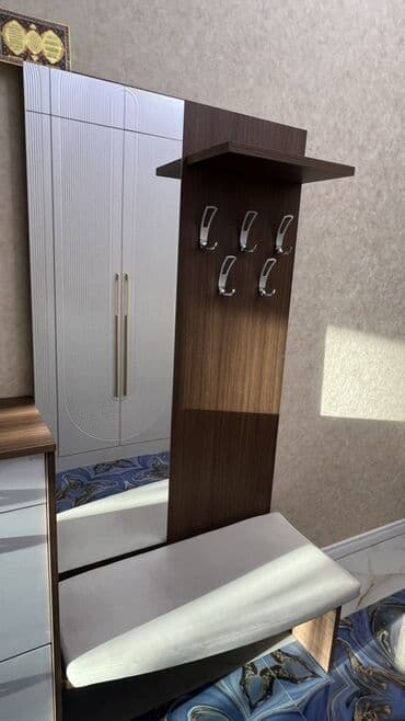 стол с зеркалом: ✅Dəhliz üçün çoxfunksiyalı giriş mebel dəsti ✅Brend: Gala (etiketdə — 2