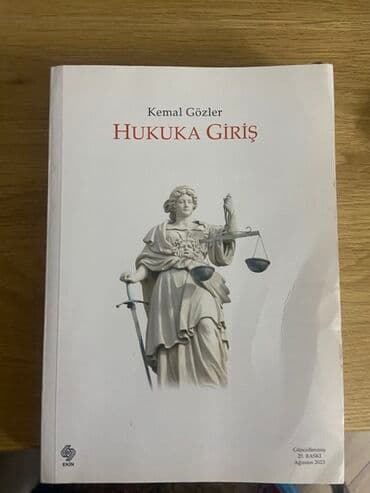 Məhsul: Kitab – “Hukuka Giriş” Müəllif: Kemal Gözler Nəşriyyat
