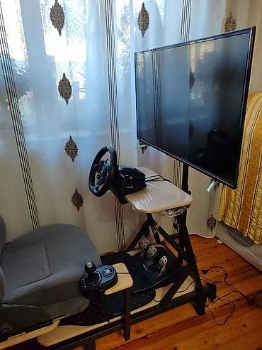 Видеоигры и приставки: Qiymətə Metal Konstruksiya +Logitech G920 sükanı və pedallar +Shifter — 2