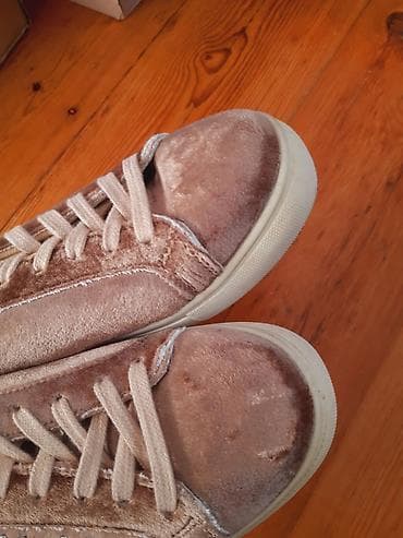 ayaggabı: Koton, Ölçü: 37, rəng - Bej, İşlənmiş — 2