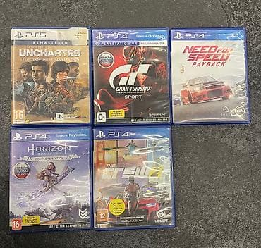 disqler: 📌 Oyun diskləri • Gran Turismo Sport (PS4) – 15 AZN • Need For — 1
