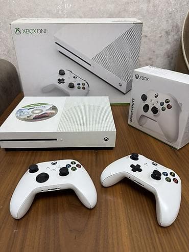 xbox one series s: Xbox One S (ağ) oyun konsolu seti Komplekt: - Xbox One S konsolu — 2