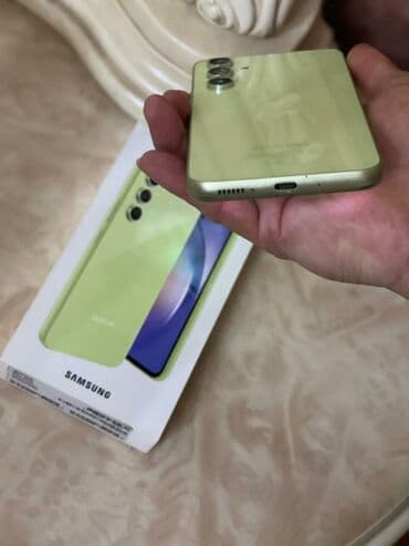 аккумулятор б у: Samsung Galaxy A54 5G, 256 ГБ, цвет - Зеленый, Отпечаток пальца — 6