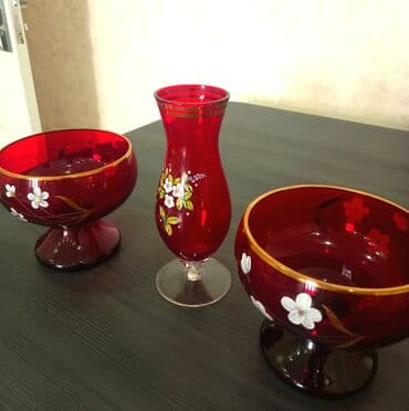 kala gul: Bagema dəst, Çexiya, 50 il öncə alınıb, istifadə edilməyib. Defekti — 2