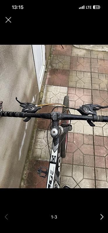 Elektrik velosipedlər: MTB tipli dağ velosipedi – ZADL/ADL brendli, qara-ağ rəng sxemi və ön — 3