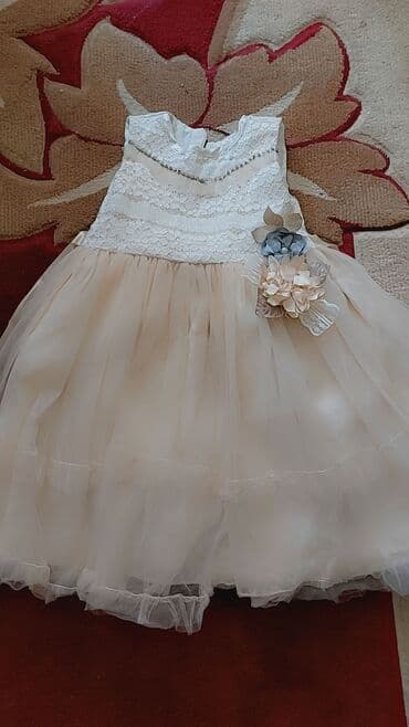 şifon don: 6_7yas qiz uwaqi ucun prenses donu. tepteze qalib, 30m alinib 2 defe — 2