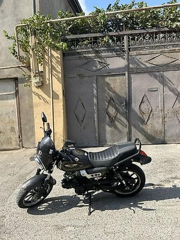 eylec diski: Moped/motosiklet – qara rəng, şəhər və gündəlik sürüş üçün kompakt — 3
