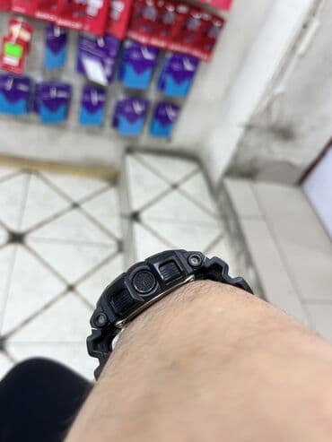 Kabrolar: İşlənmiş, Qol saatı, Casio, rəng - Qara — 5