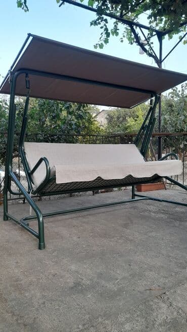 современные диваны: Divan-yelləncək, Zontikli, Metal — 4