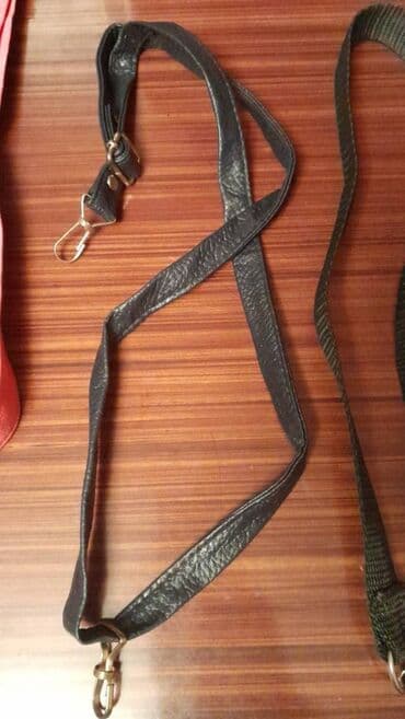 qaşlı çanta: Çanta üçün kəmərlər satılır. Biri 5 manat — 6