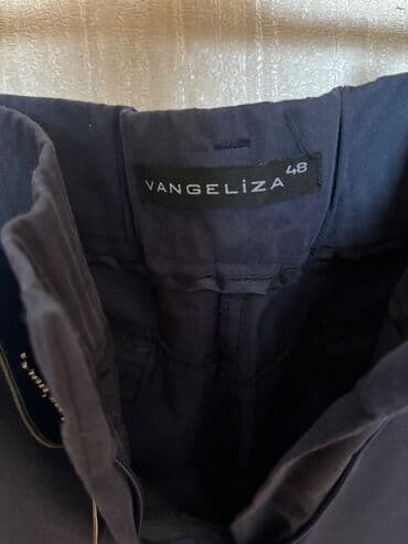 kişilər üçün boz rəngli şalvarlar: Продаю брендовые брюки.Размер4xl.Цена 25манат!! — 1