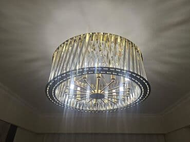 gece lampası: Çılçıraq, 10 və daha çox lampa, Xrustal — 2