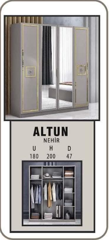 koridor ucun mebel: ALTUN gardırob,dolab,şkaf Fabrik istehsalı mebellərin topdan qiymətlə — 1